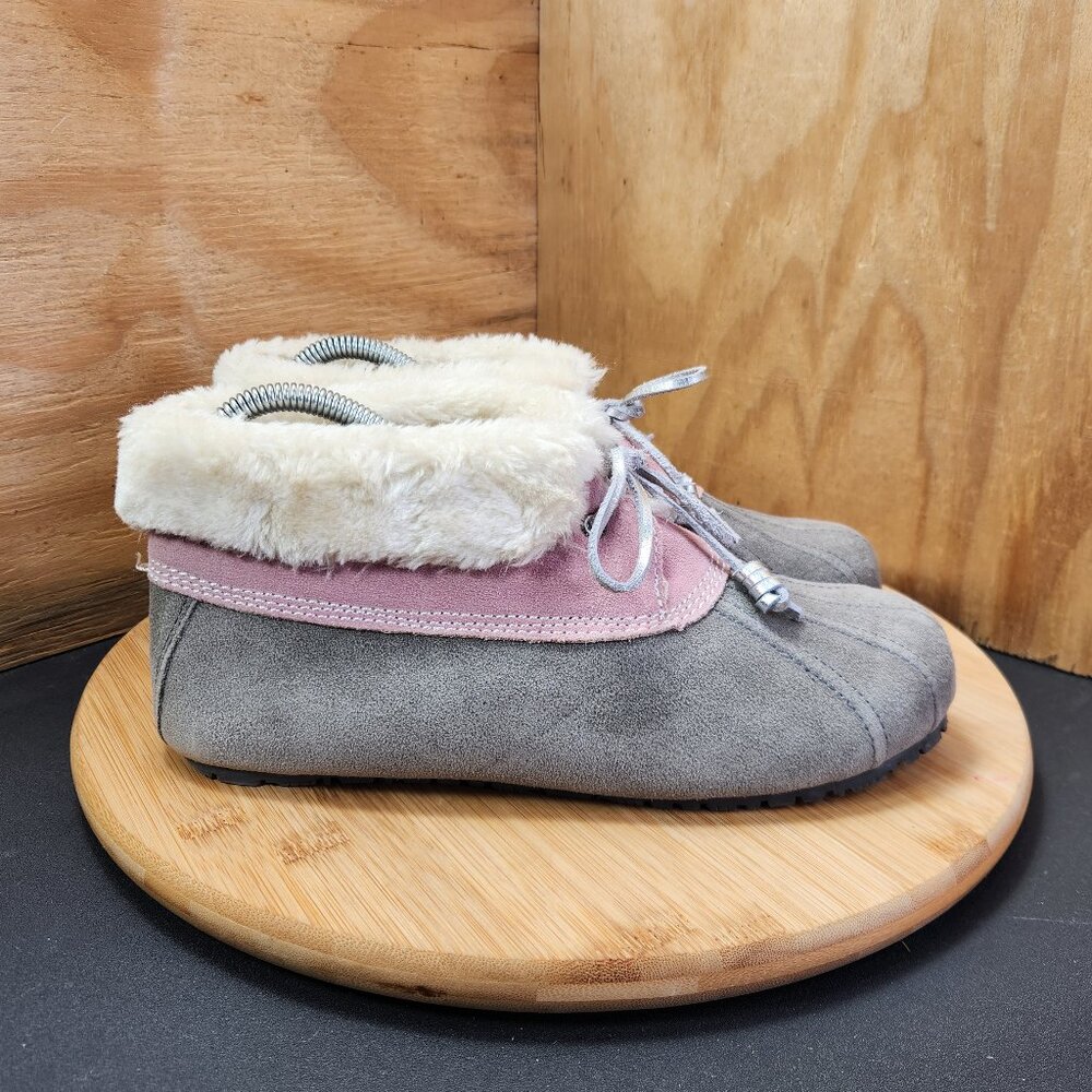 Sperry Suede Pile Lined Duck Slippers